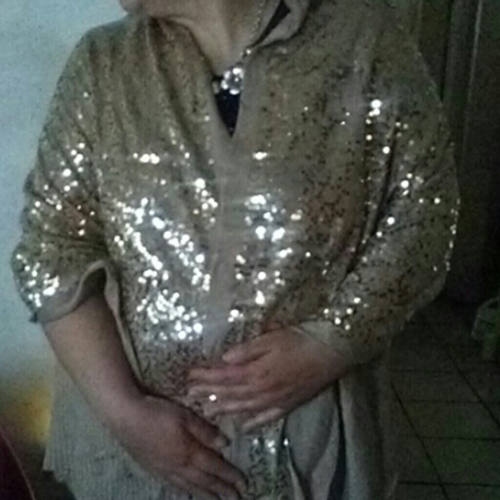 Champagne Gold IMAN Shawl